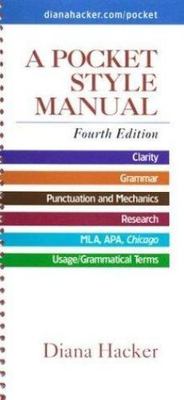 A Pocket Style Manual - spiral-bound, Diana Hacker, 0312406843