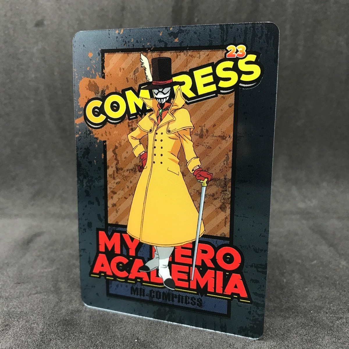 My Hero Academia MR. COMPRESS 23 Japanese Metallic Card Collection