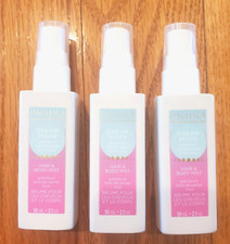 3 PACIFICA Dream Moon Hair  Body Mist Patchouli Sandalwood Pink Rose 2 fl oz ea
