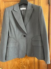 TAHARI Arthur S. Levine Women's Gray Blazer Jacket Size 12