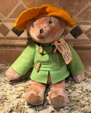 PADDINGTON BEAR 17" Plush "Eden Toys" VTG 1975