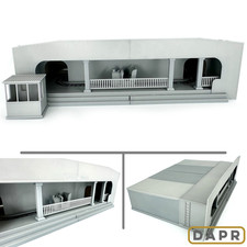 DAPR-1:50 Scale Model Scenery Kit-Motorised Fairground Vintage Style Ghost Train