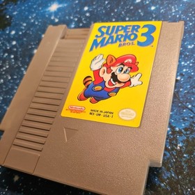 Super Mario Bros. 3 (Nintendo NES, 1990) Tested & Working Authentic Cartridge