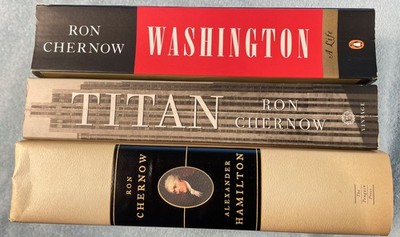 One Lot Of 3 Books By Ron Chernow