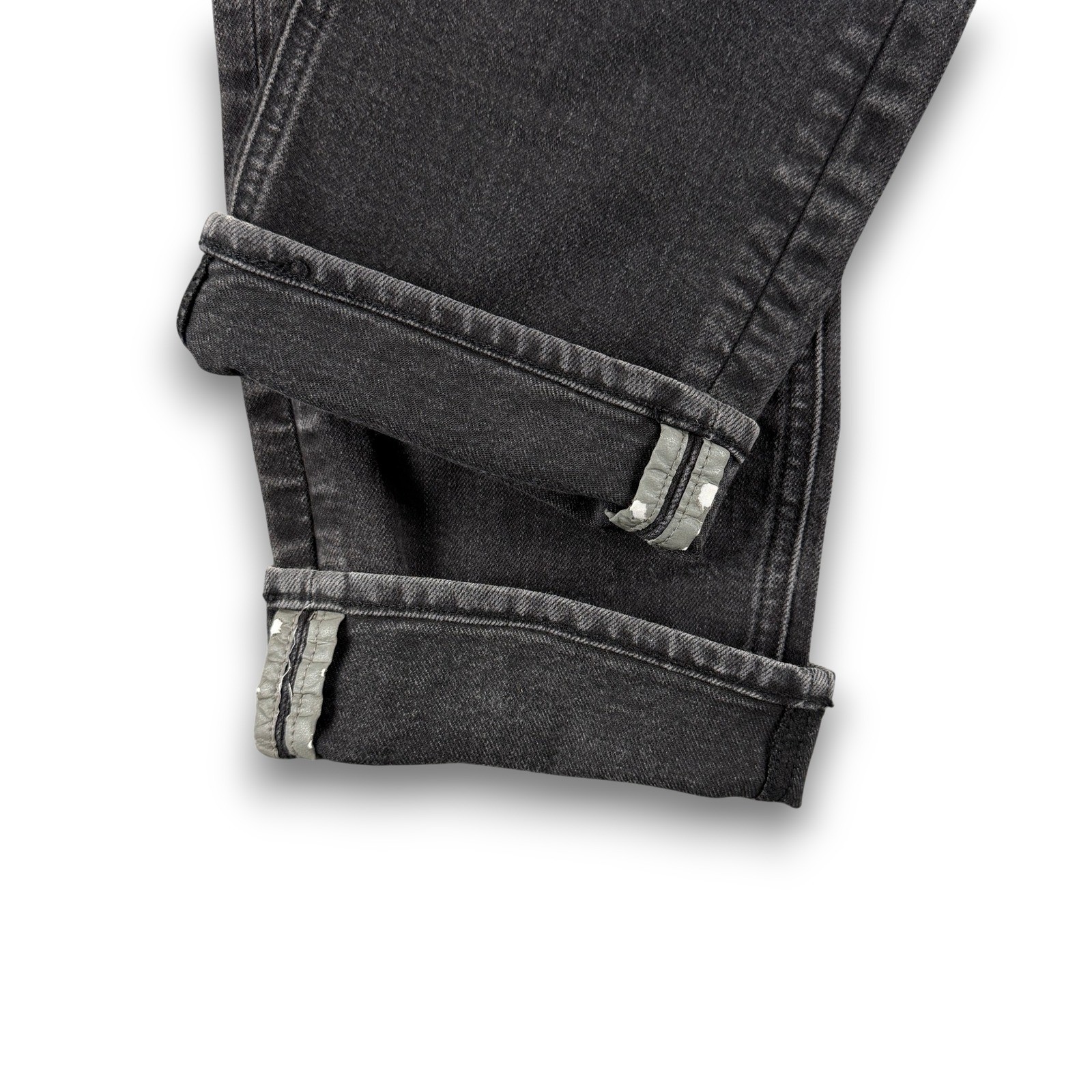 Levi's 511 Jeans Mens 38x30 Gray Slim Fit Reflective Selvedge Denim Gusset Pants image 4
