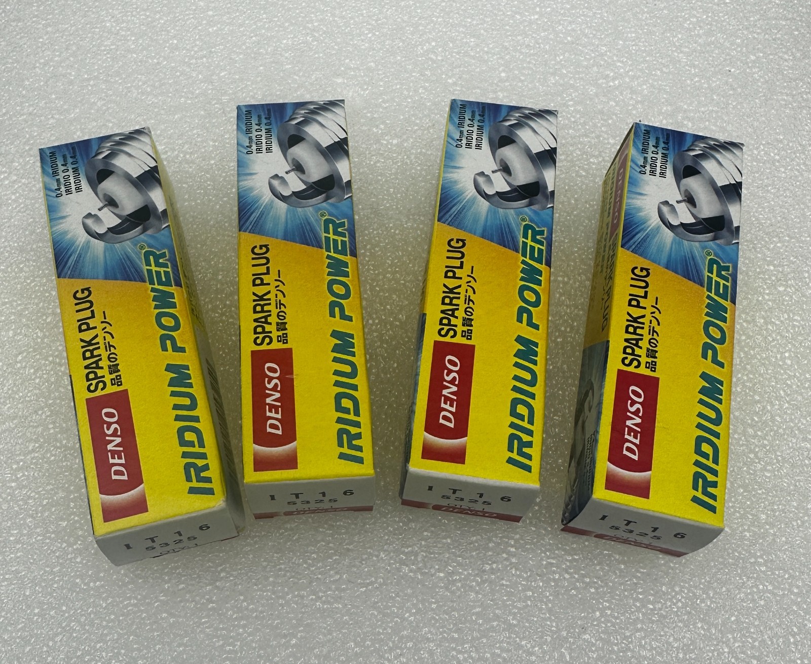 NEW Genuine DENSO Spark Plug Iridium Power IT16 #4 5325