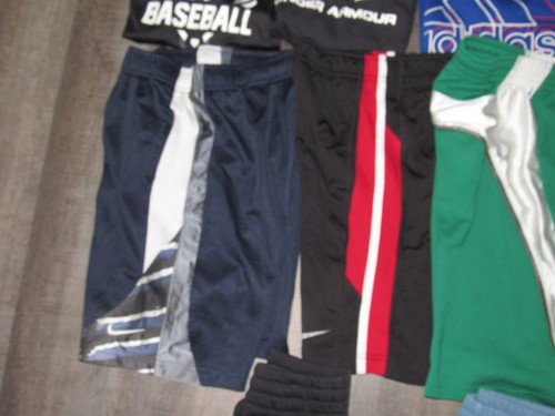 Boy's 37 Pc Lot Size Small 8 10 Shirts Pants Shorts All UNDER ARMOUR NIKE ADIDAS - Picture 17 of 21