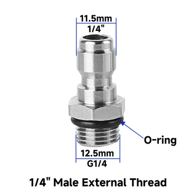 #ad #ad Pressure Washer Coupler 1 4 Inch Stainless Steel Quick Connect Fittings Male Fem $14.04