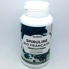 SPIRULINE BIO FRANCAISE ONATERA 300 COMPRIMES 07/2028 vitalité et énergie