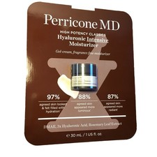 New Perricone MD High Potency Classics Hyaluronic Intensive Moisturizer 1oz/30ml