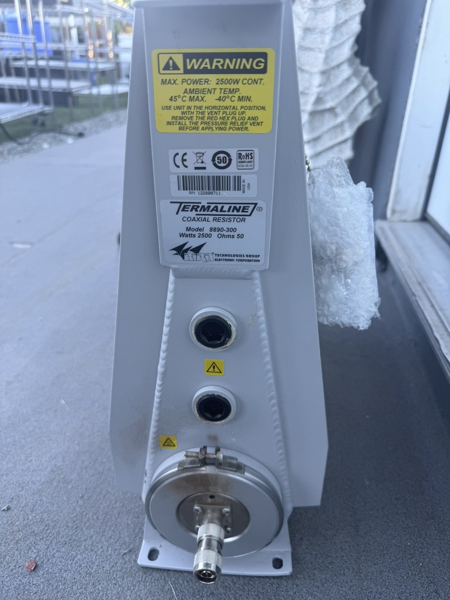 Bird 8890-300 Oil-Cooled RF Termination 2500W for sale online | eBay