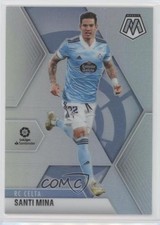 2020-21 Panini Mosaic La Liga Silver Prizm Santi Mina #77 09fc
