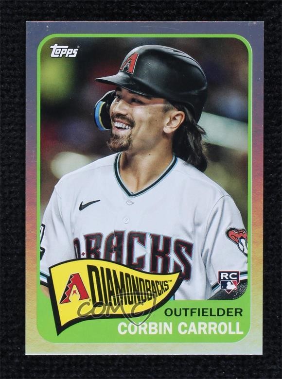 2023 Topps Archives 1965 Topps Rainbow Foil 162/199 Corbin Carroll #180 2g8