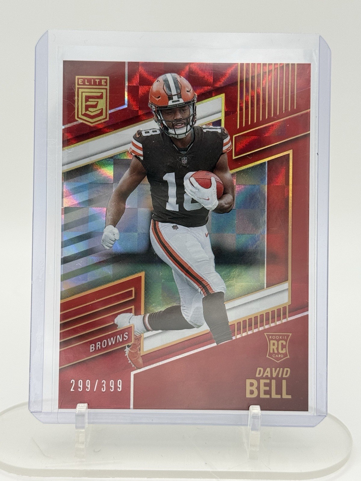 2022 Panini Donruss Elite - Rookies David Bell #124 Red /399 (RC)
