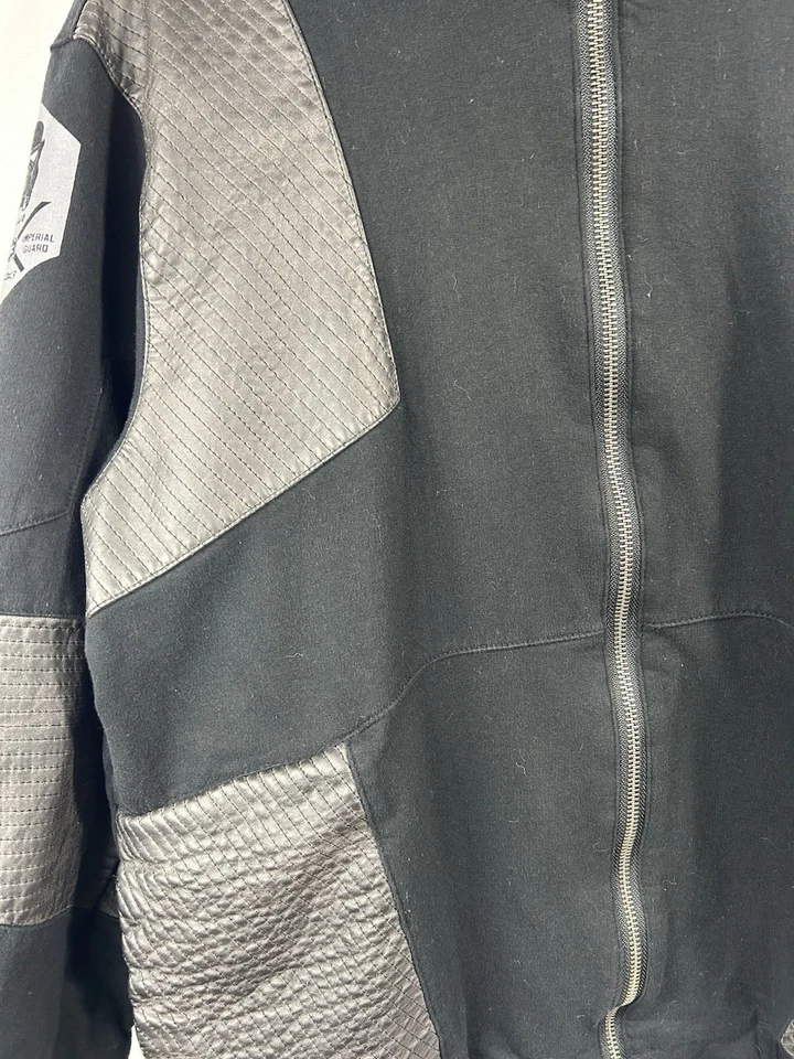 Sudadera con Capucha Star Wars Empire Cremallera Héroes y Villanos Talla MD Película Geek Negra Foto 2 de 4