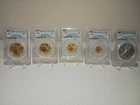 2021 gold eagle set PCGS MS70 1.85oz of gold type 1 first day of issue FULL SET!