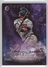 2016 Bowman Inception Prospect Purple 79/150 Dansby Swanson #PA-DS Auto 0af