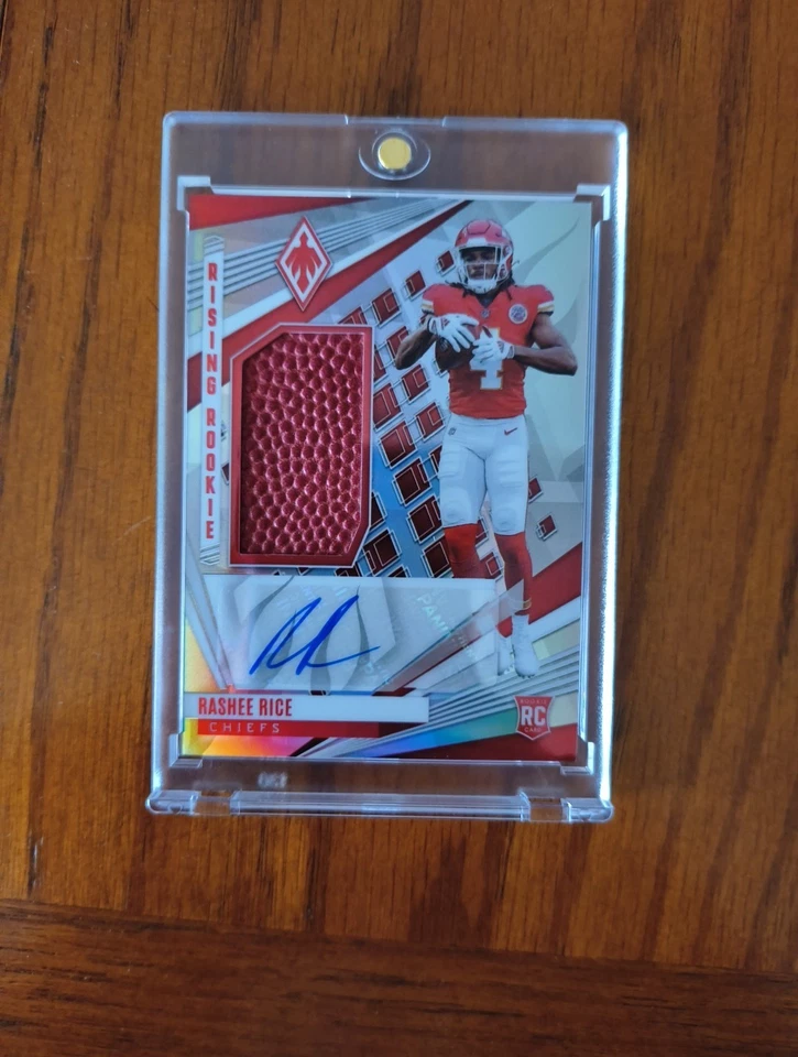 2023 Panini Phoenix - Rising Rookie Material Signature Rashee Rice RC /199 - Image 4 of 4