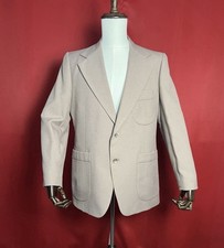 Vtg 70s Johnny Carson Suit Jacket Blazer Men's Brown O'Neals Tailored