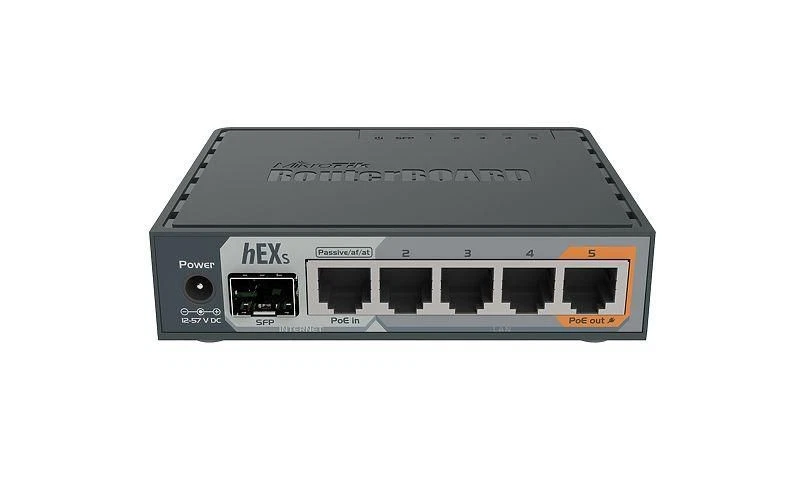 MikroTik RB760IGS 767677 hEX S with Dual Core 880MHz CPU, 256MB RAM, 5 Gigab ~E~ - Bild 1 von 1