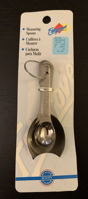 Vintage Bradshaw Fairgrove Stainless Measuring Spoons