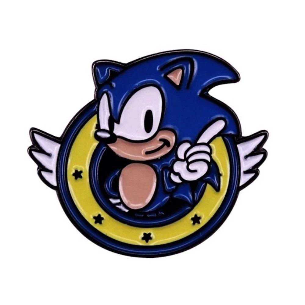 2 Coffrets Pin's Sonic 3 SEGA Collector 1993 - Avec Porte-clés - Rare