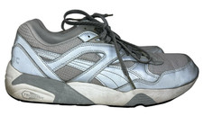 Zapatilla deportiva para hombre PUMA TRINOMIC plateada metálica 11 para correr