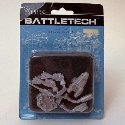 Ral Partha Battletech 20-843 MAD-3R Marauder Miniature Rare Vintage New