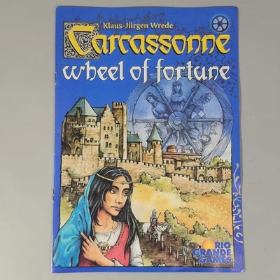 Carcassonne Wheel of Fortune Klaus-Jurgen Wrede Game Rule Book in Chinese READ - Image 1 of 4