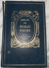 Library of World Poetry | by William Cullen Bryant | Hardcover 1970 Edition