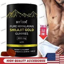 Himalayan Shilajit GOLD Gummies, Organic, Extremely Potent 3000 mg, Fulvic Acid
