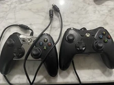 Xbox 360 Wired Power A Controller - Sold Together As Bundle ,Not Tested