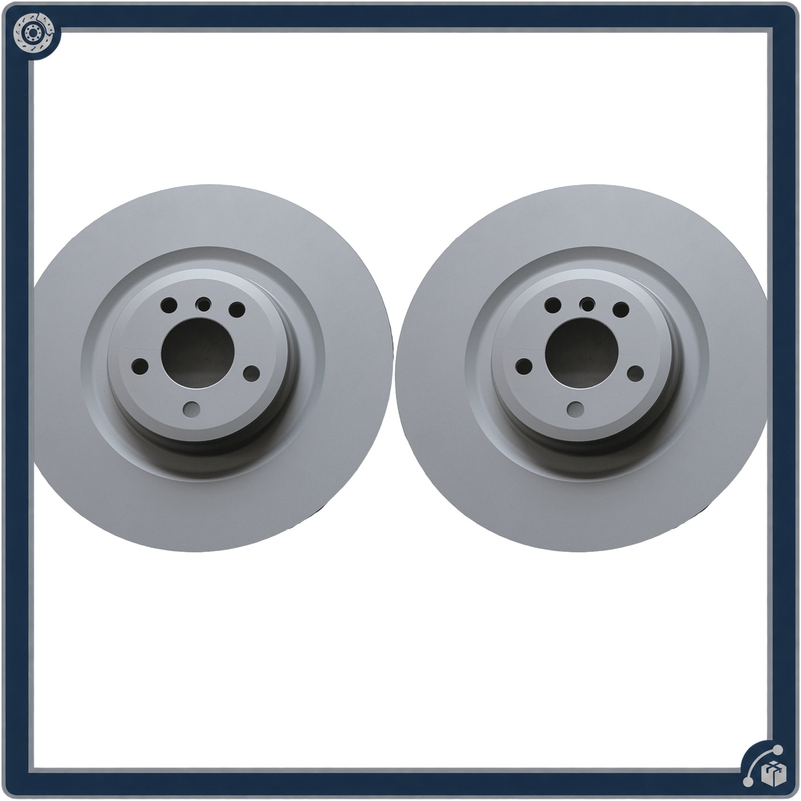 Rolls-Royce Ghost 2010-2018 Rear Left, right Brake discs Pair P/N 34216775295