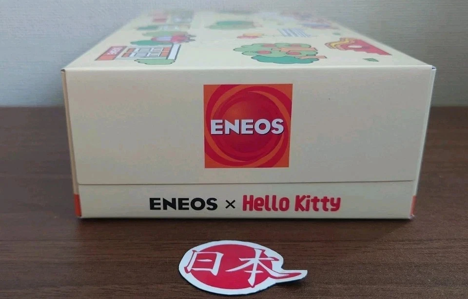 Tejido Hello Kitty X Eneos Japón NUEVO En Caja Hecho en Japón Sanrio Nuevo Foto 3 de 4