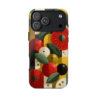 Phone Ink - Lifetime Warranty Custom Case - Olive Tomatoes Basil Zen