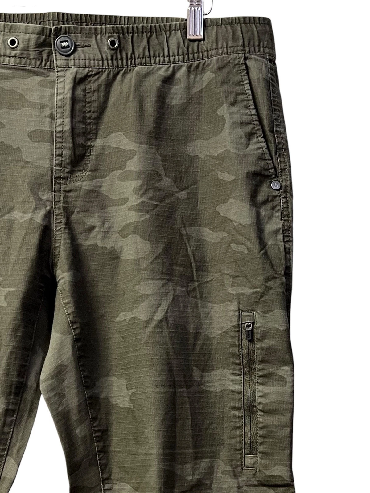 vuori ripstop camo cargo missing drawstring pants