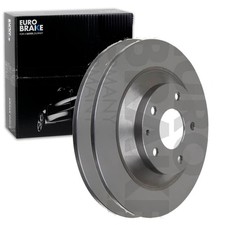 2X EUROBRAKE BREMSSCHEIBEN 303mm VOLL HINTEN PASSEND FÜR MAZDA CX-30 CX-5 MX-30