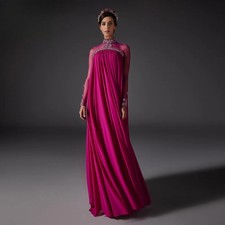 Modern Dress for Wedding Mother of the Bride Aline High Neck Rhinestones Chiffon