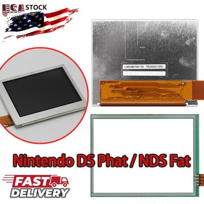 LCD Display Touch Screen Digitizer Replacement fit Nintendo DS Phat / NDS Fat US