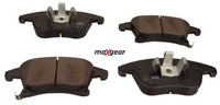 Maxgear 19-3406 Bremsbelagsatz FüR Scheibenbremse Bremsbelagsatz FüR Ford