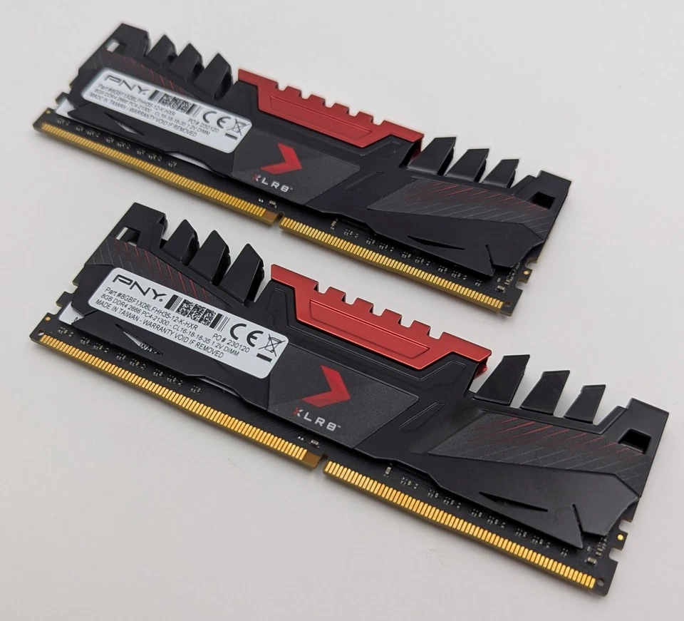 PNY XLR8 16GB(2×8GB) DDR4 RAM PC4-21300 2666MHZ CL16 MEMORY 1.2V Dual Channel - Image 4 of 4