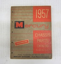 1957 Mercury Chassis Parts Catalog 295 Pages