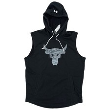 Under Armour Mens Project Rock Terry Sleevele...