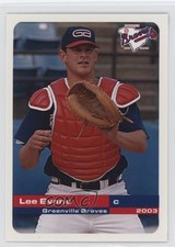 2003 Grandstand Greenville Braves Lee Evans 12hh