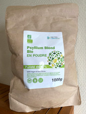 DETOX ORGANICA Psyllium Blond Bio | en Poudre | 1 kg | DLUO : 06/2028