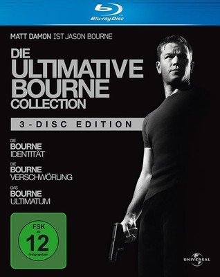 Die ultimative Bourne Collection (3 Blu-rays) Spielfilm - Thriller  # NEU - OVP