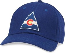 Men's Colorado Rockies  American Needle NHL Archive Legend Adjustable Hat Cap