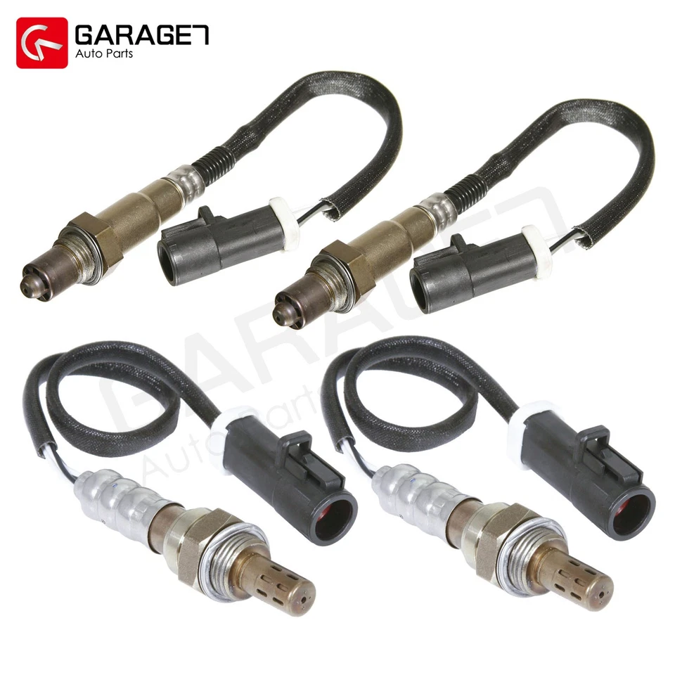Sensor de oxígeno aguas arriba y aguas abajo para Ford Freestar 2004-2007 3,9 L 4 piezas Foto 2 de 4