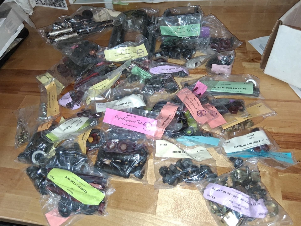 Ford Torino Master Chasis 1970-71 con kit de frenos de disco Foto 3 de 4