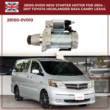 28100-0V010 New Starter Motor For 2004 - 2017 TOYOTA HIGHLANDER RAV4 CAMRY LEXUS